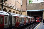 Two S Stock Trains meet at Paddington